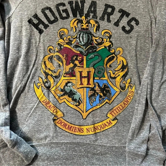 Harry Potter women's small lightweight grey sweatshirt - Picture 4 of 4